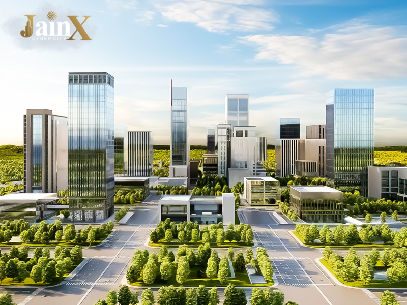 Jain X Cyber City Park - Greenaria Buildtech pvt ltd