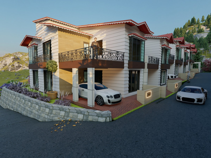 Lushvale front elevation- Greenaria Buildtech