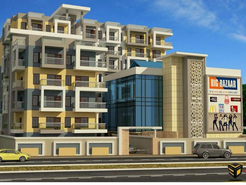 73 Avenue front elevation- Greenaria Buildtech