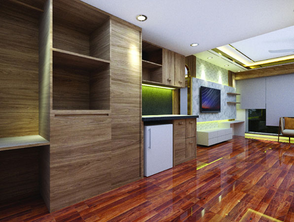 Calance Courtyard Pantry- Greenaria Buildtech
